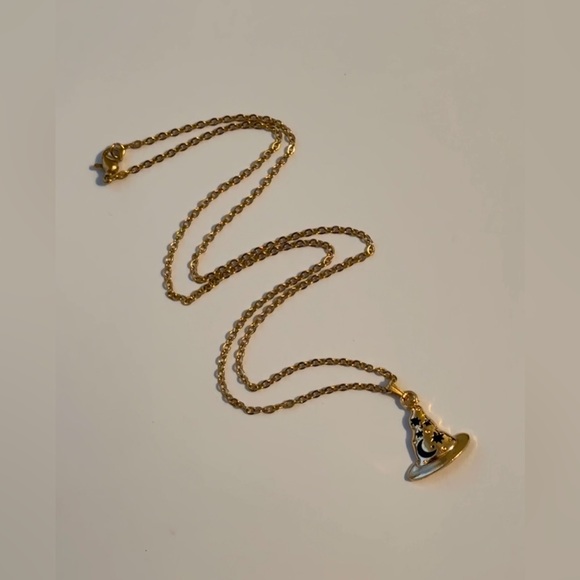 Witch Hat Necklace Halloween Style New Spooky Costume Accessories - Picture 6 of 6